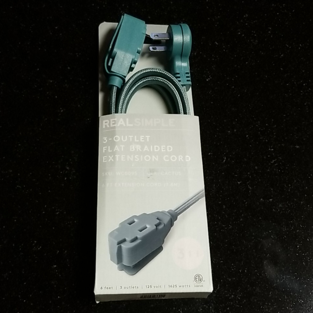 3 Outlet Extension Cord